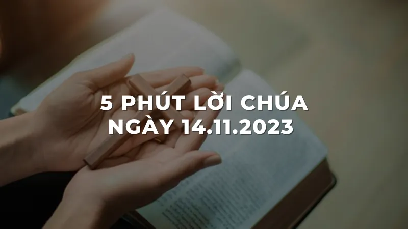 5 Phút lời chúa ngày 14 - 11